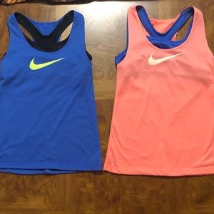 Girls Nike Shirt With Bra Inside.